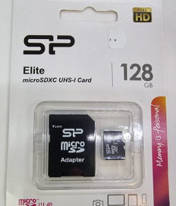 כרטיס זיכרון+מתאם 128GB SP